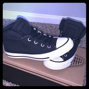 Black Converse Midtops size 6